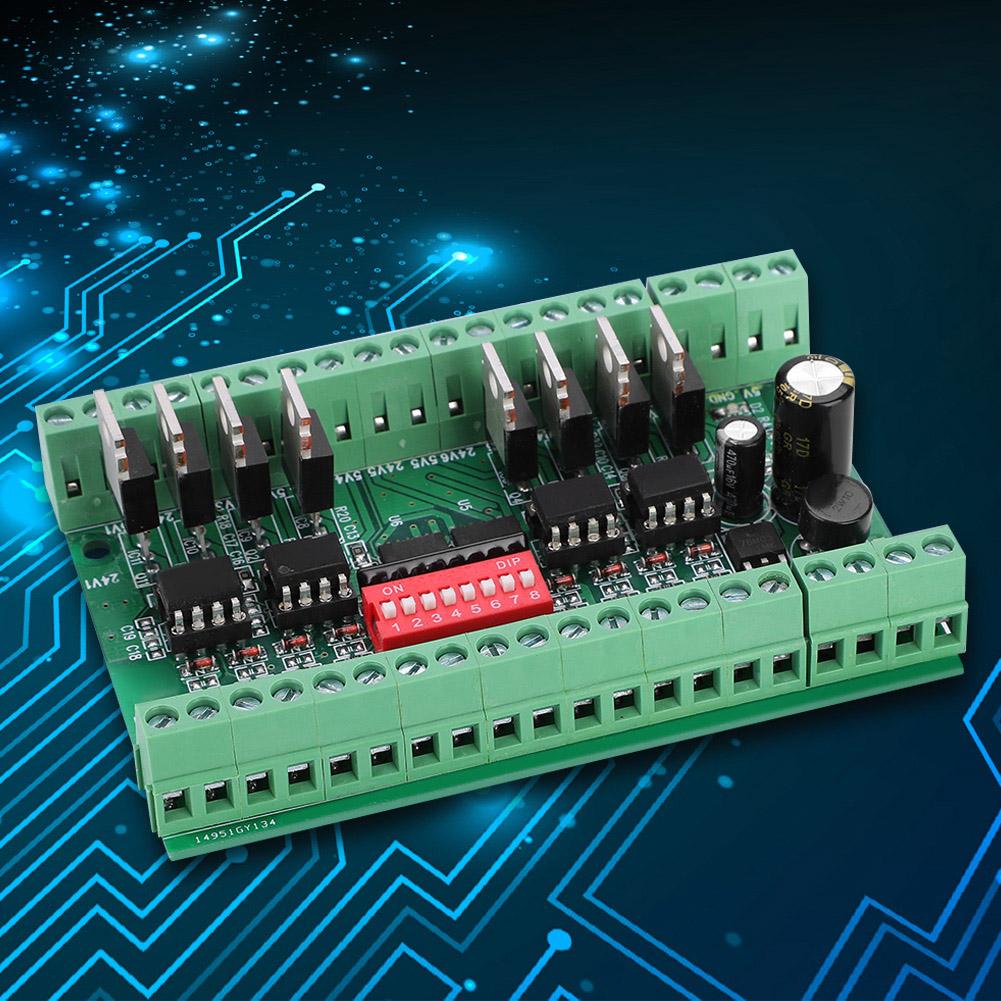 8Channel NPNPNP to NPN 5V24V SquareWave Signal Conversion Module Level Converter 10MHZ