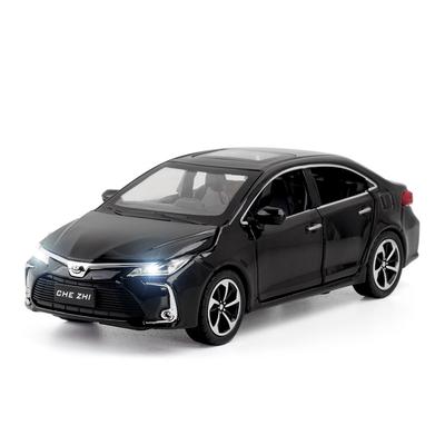 1/32 Legierung Diecast Toyota Corolla Automodell Simulation Ton und Licht Pull Kinder Spielzeugautos Sammlungen für Jungen Geburtstagsgeschenke
