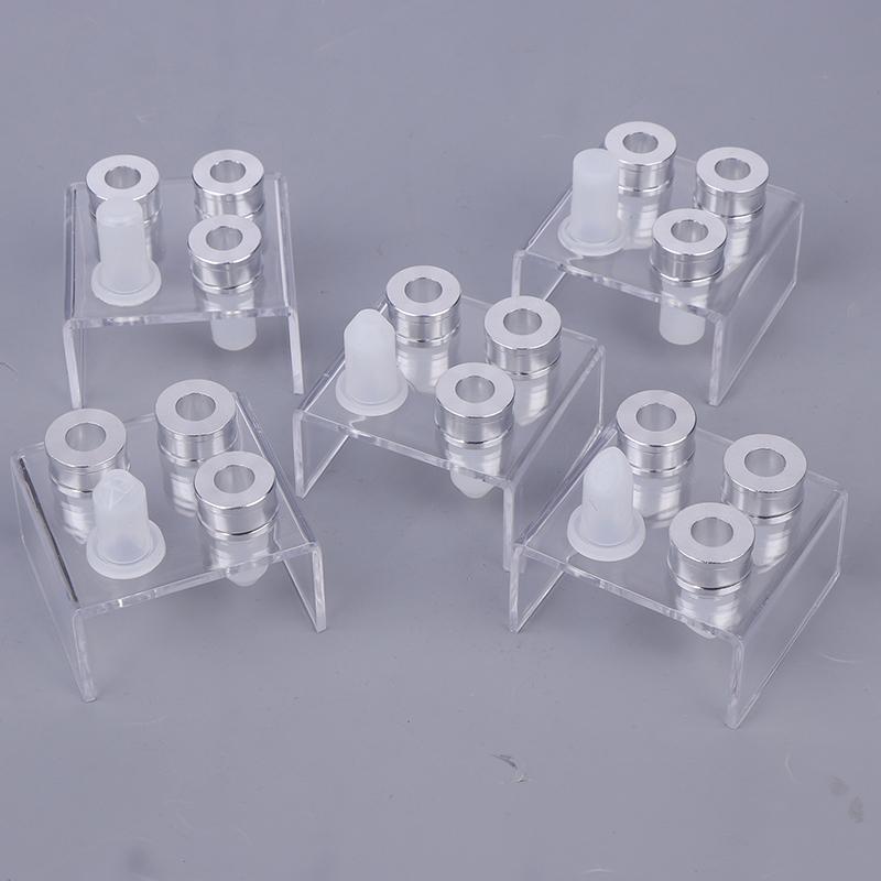 Stampo in Silicone per Rossetto a 4 Cavità Fai da Te Stampo per Balsamo Labbra Stampo Cosmetico Porta Rossetto Strumento per Artigianato Fai da Te Stampo Fatto a Mano