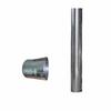 Wood Combustion Heater Exhaust Pipe Thickened for Heating Stoves