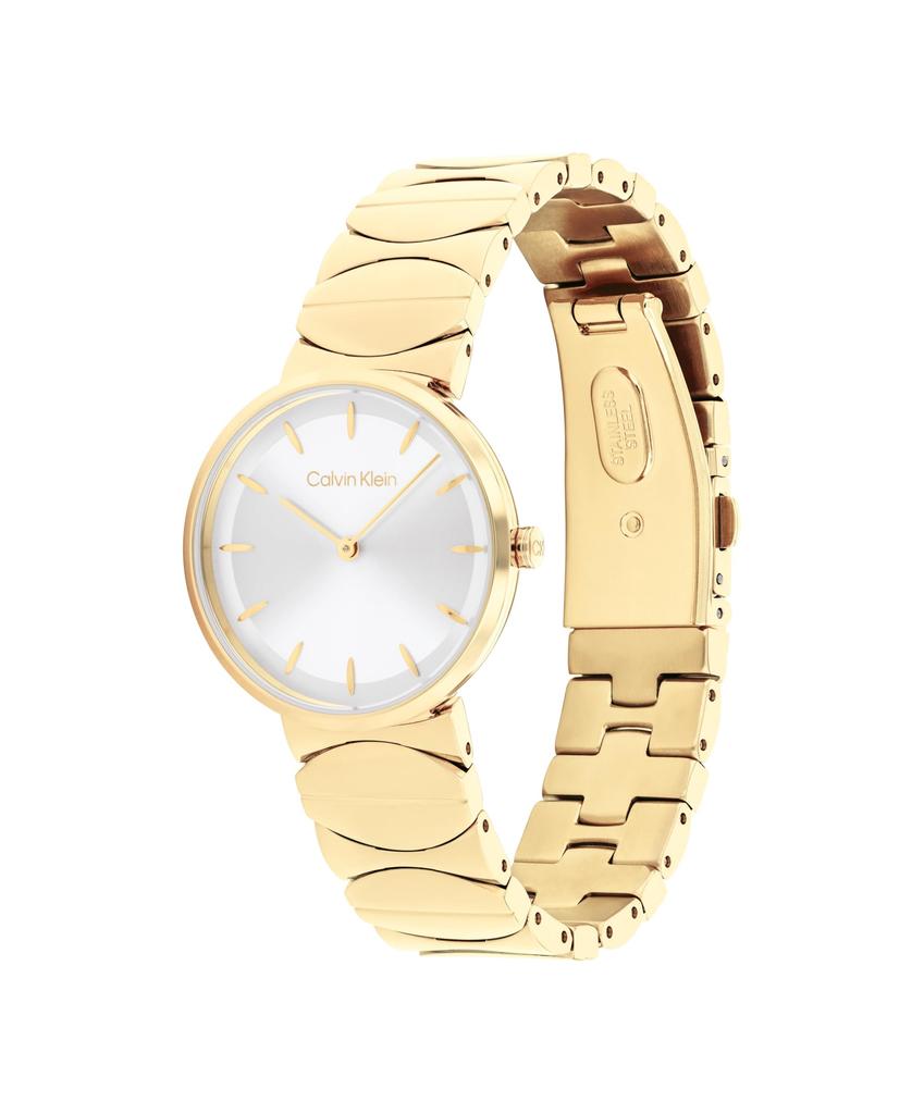 Watch ENCHANT Gold Dial Stainless Steel Bracelet 25100043 [Calvin Klein] Women's [Authorized Import]
