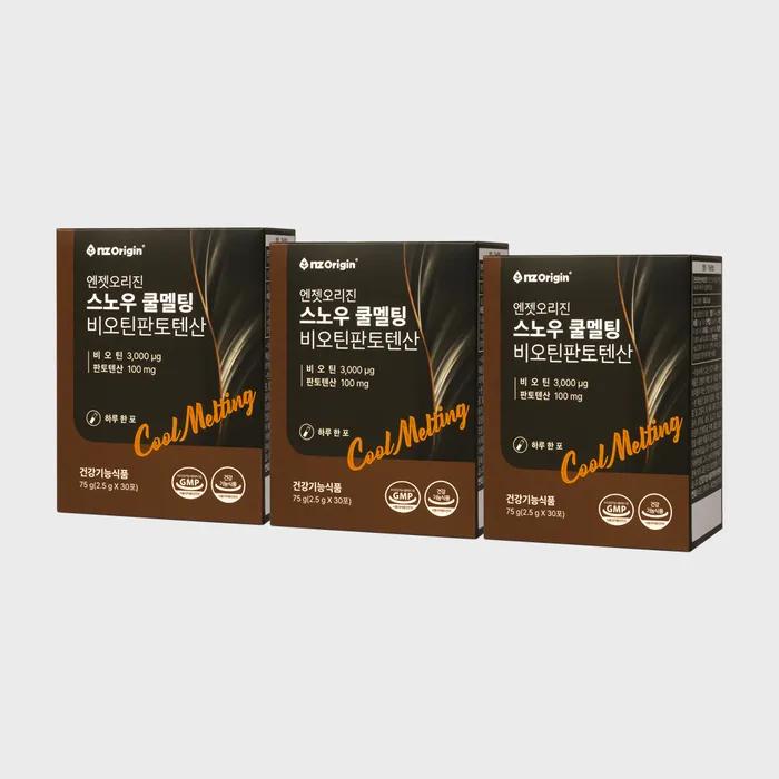 

Snow Cool Melting Biotin Pantothenic Acid (30 Packets) X 3