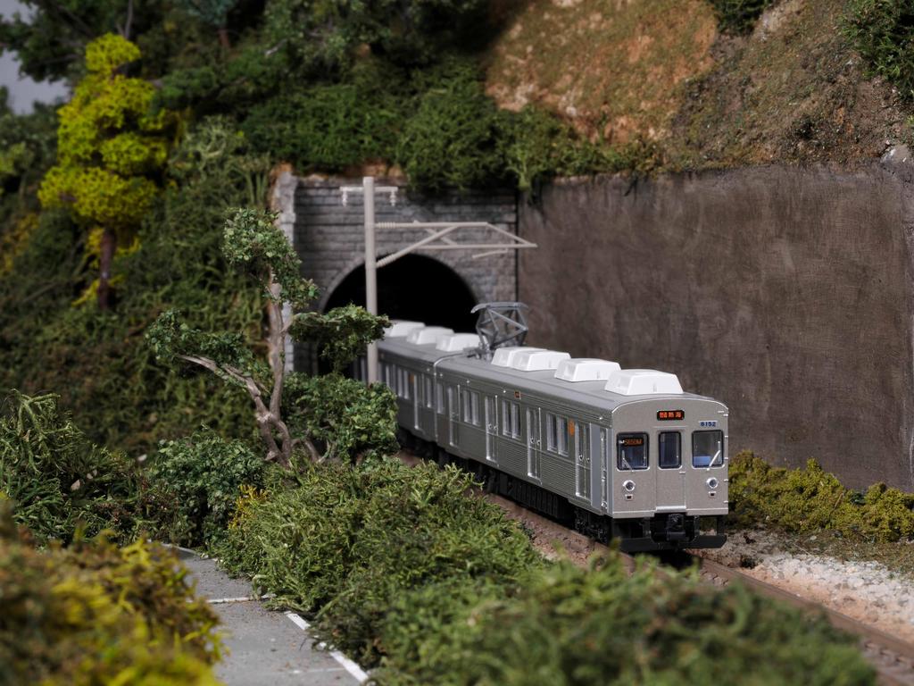 TOMYTEC Railway Collection Tetsuro Izukyu 8000 Series TA-7 Formation (Unwrapped) 3-Car Set F Diorama Supplies 335191