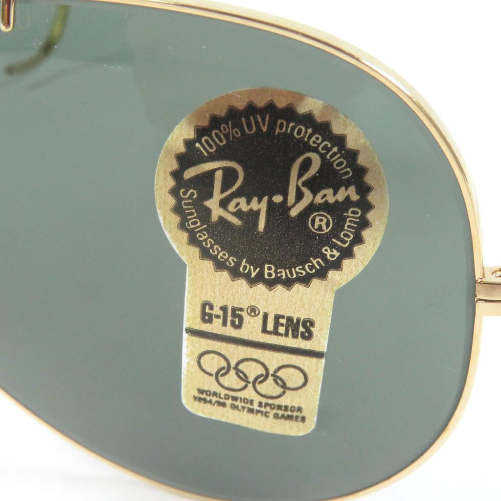Pristine Ray-Ban sunglasses Deadstock Bausch & Lomb gold mens Used