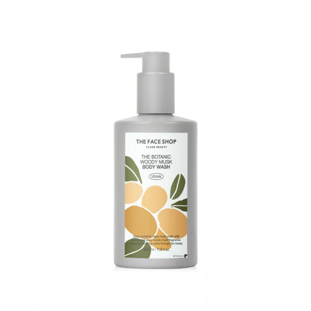 The Face Shop The Botanic Woody Musk Гель для душа 350 мл FREE