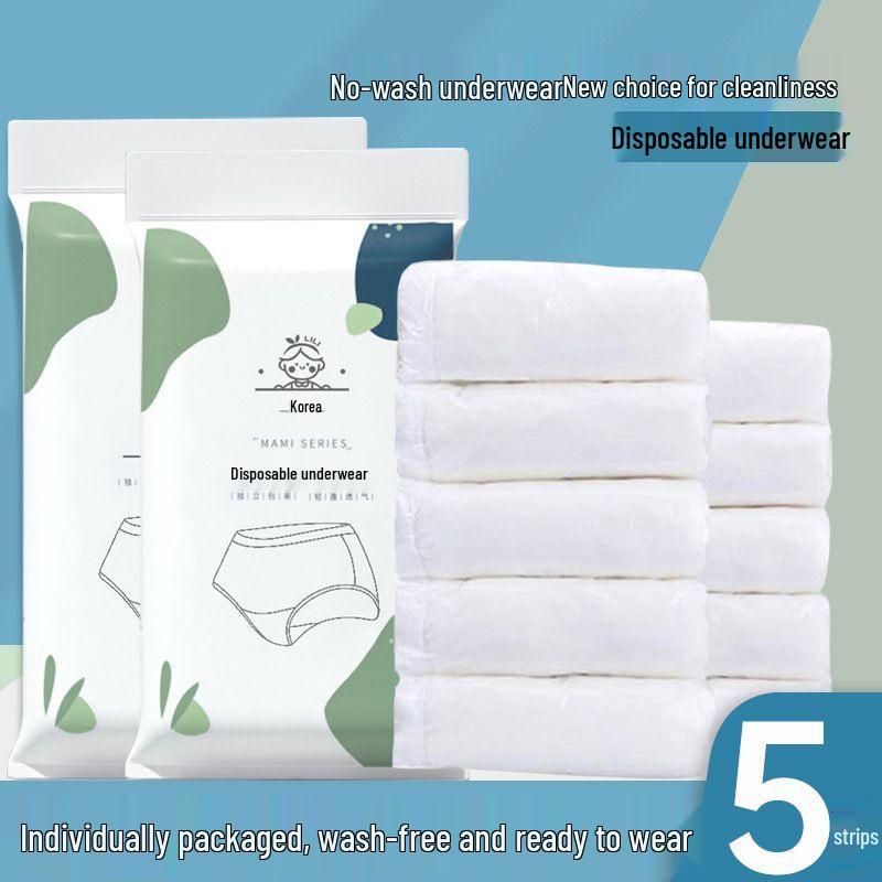 Women's Disposable Maternity Briefs for Postpartum and Menstrual Use