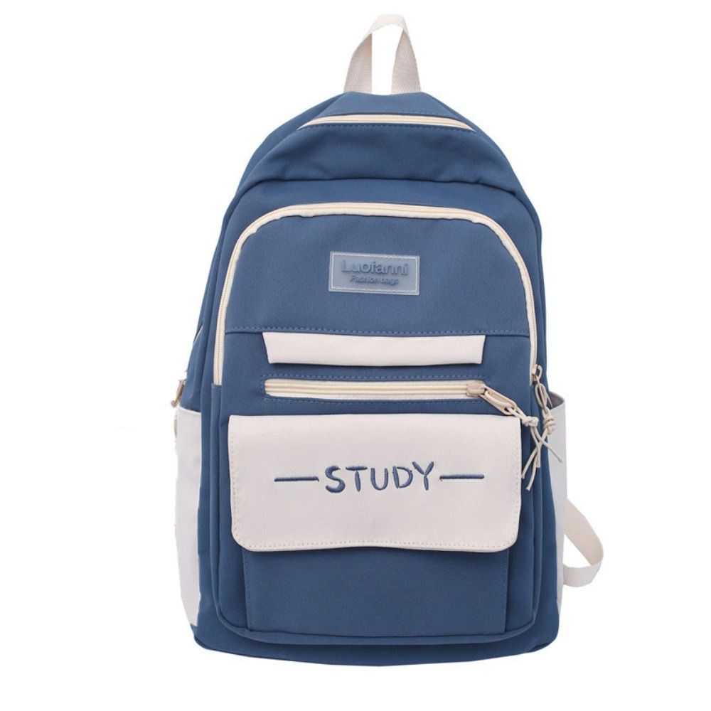 Canvas Nylon School Bag Large Capacity School Backpack Cute Student Backpack  Travel