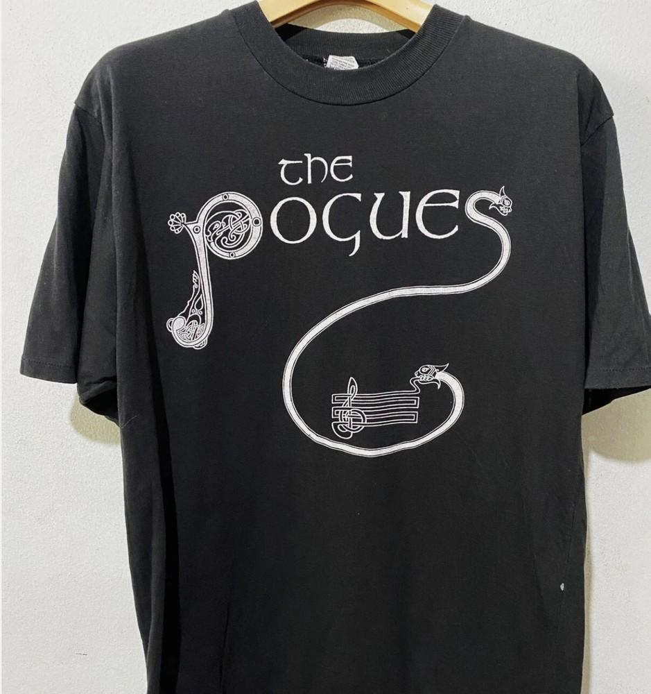 The Pogues Shirt,The Pogues Black T-shirt Unisex   Gift For Fan
