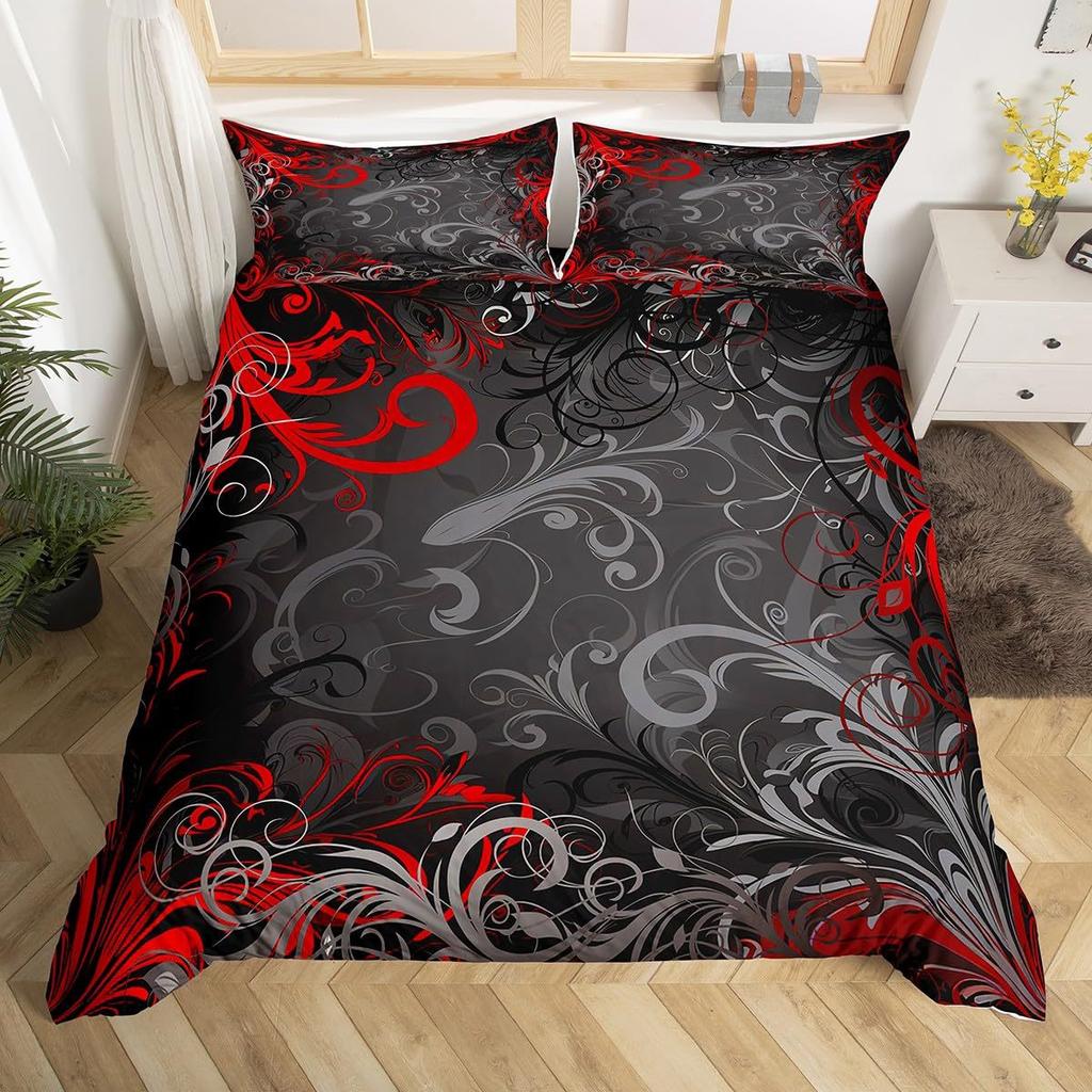House And Truck Three-Piece Quilt Cover 3D Digital Printing Bedding Set Bed Cover