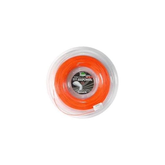 GOSEN Жесткая теннисная струна Egg Power 16 Рулон 200м/1.30~1.32мм TS1002