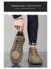 Herren Trendige Schwarze Leder Frühling Sneaker: Atmungsaktive, Wasserdichte, Rutschfeste Freizeitschuhe