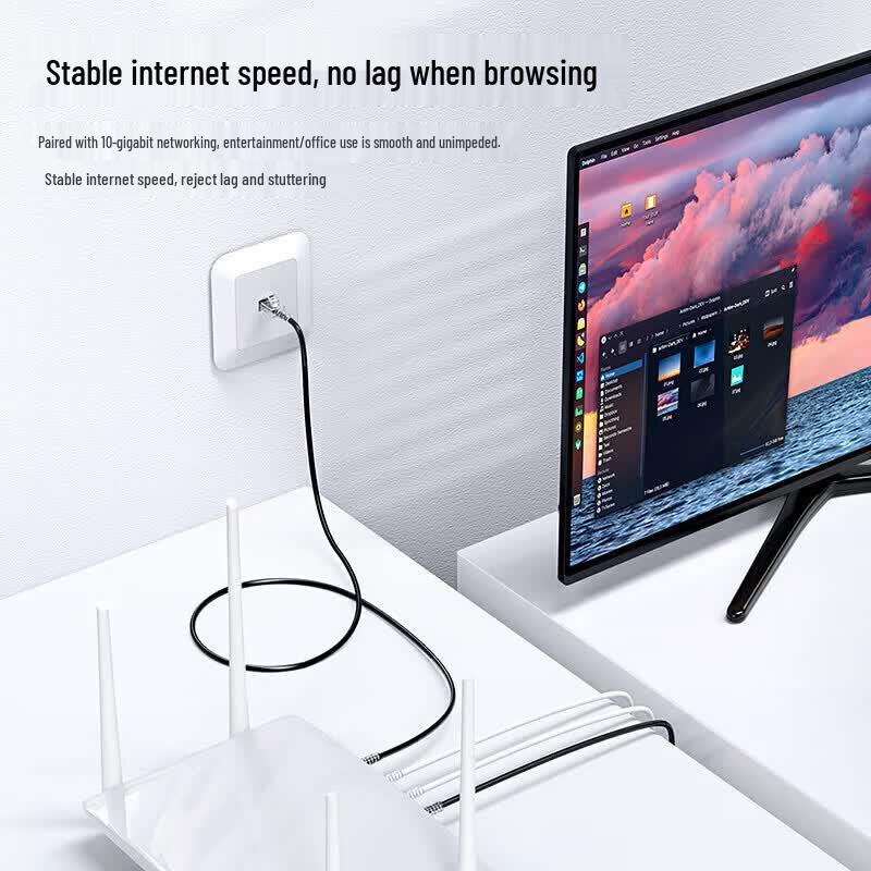 BIAZE CAT6A 10 Gigabit Ethernet Patch Cable