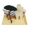 Sankei Studio Ghibli mini Porco Rosso Hideout Papercraft Porco's Non-scale MP07-23