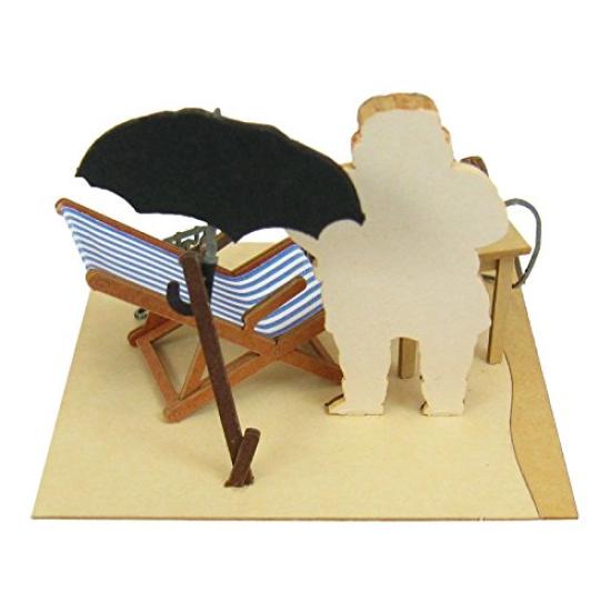 Sankei Studio Ghibli mini Porco Rosso Hideout Papercraft Porco's Non-scale MP07-23