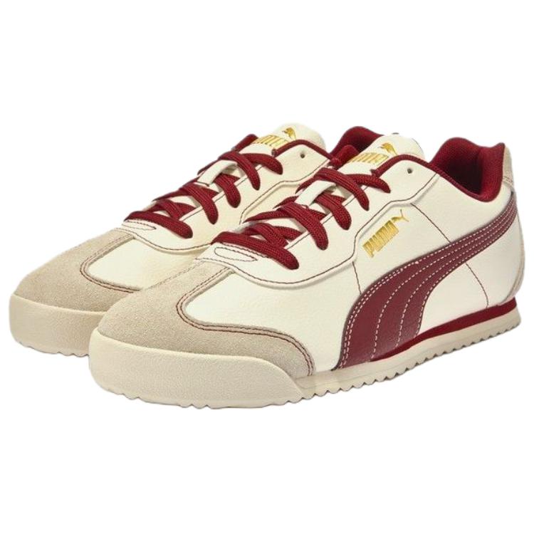 PUMA Turino 2 Artificial Leather Low top Casual Shoes Unisex Beige Red 408849-01