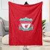 Liverpool Football Club Deken Warm Decor Geweldig Voor Kantoorstoel Bed Picknicks Vier Seizoenen Universeel Digitale Print