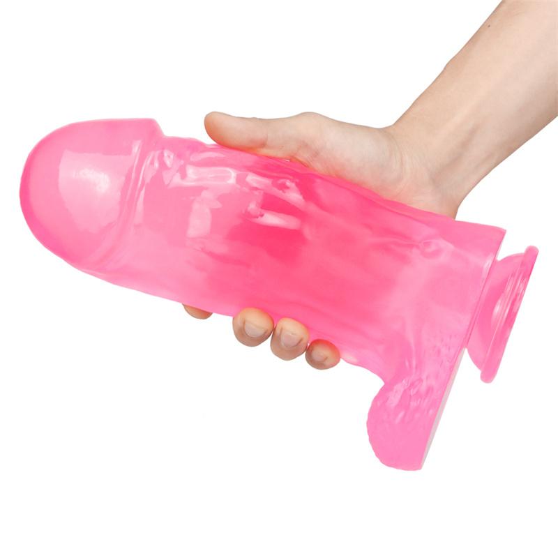Female Masturbator Super Thick Simulation Dildo Big Stallion Fisting Butt Plug Adult Products