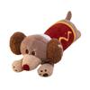 Creative Long Dachshund Dog Pillow Cute Plush Doll Pillow for Girls Sleeping with Legs Doll Gift for Girls