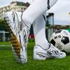 31-44  Kids Football Shoes Shock Absorption Anti-skid and Wear-resistant Long Spike Outdoor Sports Training Football Shoes