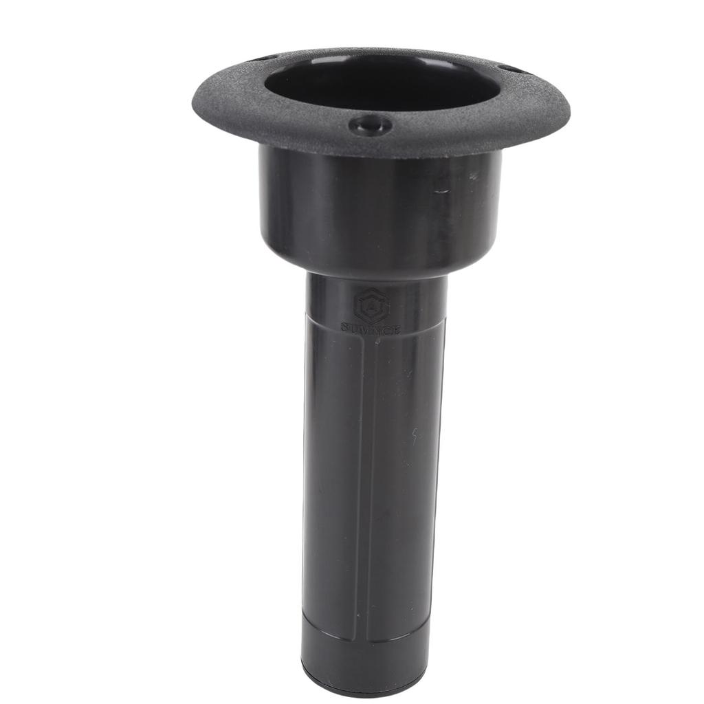 2 in 1 Boat Fishing Rod Cup Holder Strong Structure 0 15 30 Degree Adjustable 224mm Round Top Cup Holder for Yacht Ship