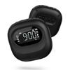 Mesqool Vibrationswecker, 3 starke Vibrationsstufen, Unter dem Kissen verwendbar, Ton/Vibration umschaltbar, Doppelalarm, Wochentagseinstellung, USB-C