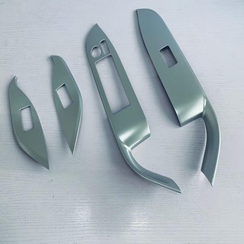 RHD For Toyota Voxy Noah 90 Series Window Glass Lift Button Switch Cover Trim Door Armrest Panel cover accesorios