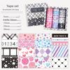 18 Rolls Retro Series Set Background Material Notebook Decoration Stickers