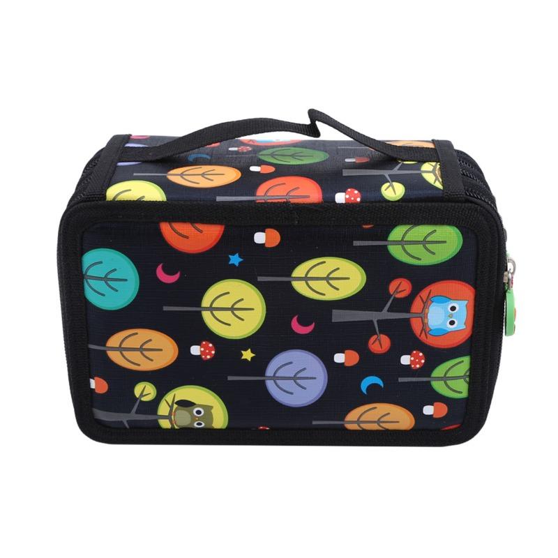 

32/52/72 отверстия пенал для эскизов молния большой емкости художественная живопись рисунок эскиз ручка сумка органайзер кисть станция