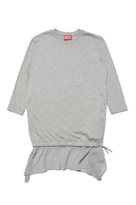 Long Sleeve Dress J01390KYAWA 8Y Gray K963 Kids'