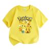 Unisex Kids Boys Girls 100% Cotton Crew Neck Short Sleeve T-Shirt, Cute Cartoon Animal Print Casual Summer Breathable Tops for Children Daily Wear