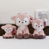 Plush Toy Deer Cute Cartoon Children Birthday Gift Cute Pet Home Doll Decoration