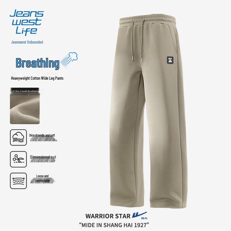 

JEANSWEST LIFE Мужские повседневные спортивные штаны свободного кроя с прямыми штанинами 3XL