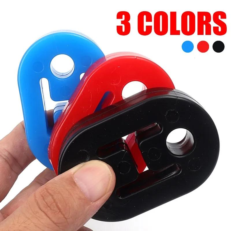 Lifting Towing Wheel Muffler Support Shock Absorber Automobile Universal Two Holes Exhaust Pipe Hanger Cushion Rubber Parts