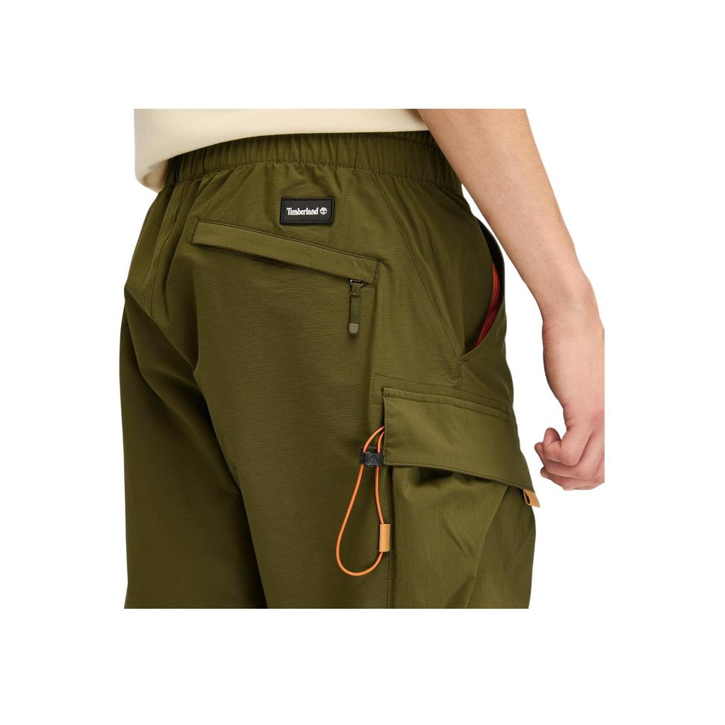 Timberland Solid Color Outdoor Sports Quick-Dry Cargo Pants Men Pants Olive-Green A6VBT-302