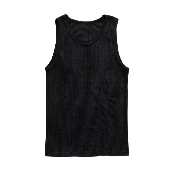 Men Ribbed Tank Top Summer Sleeveless T-Shirt Solid Color Workout Tank Top for Gym Outdoor Sports Street Beach