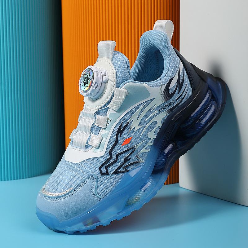 Spring and Autumn Boys Sneakers Children's Mesh Boys Wear-resistant Primary School Students Breathable New Middle and Older Children's Running Shoes