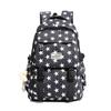 Schoolbag Wholesale Starlight Fog Ash and Polka Dot Star Backpack Junior High School Student Light Commuter Large Capacity School Bag Women's Backpack