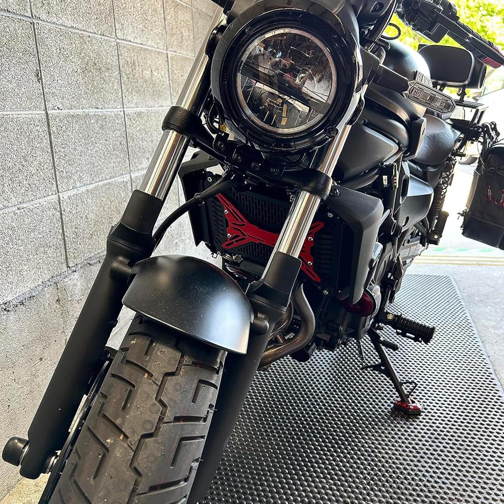 LEDISHUN Radiator Core Guard for Kawasaki Ninja 400 Z400 Ninja 250 Z250 and Eliminator 400 Motorcycle Radiator Parts (2018-2023), (2019-2023),