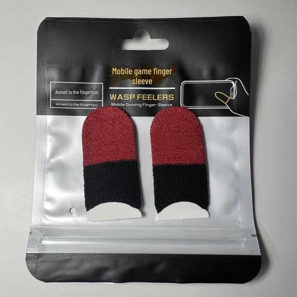 Ultradünne kabellose Gaming-Fingerlinge aus Silberfaser - Schweißfestes Doppelstück für Mobile Gaming