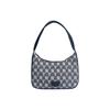 New MLB Monogram Collection Polyester Shoulder Bag, Pochette, Handbag Regular Unisex Marine Blue 32BG33111-50N