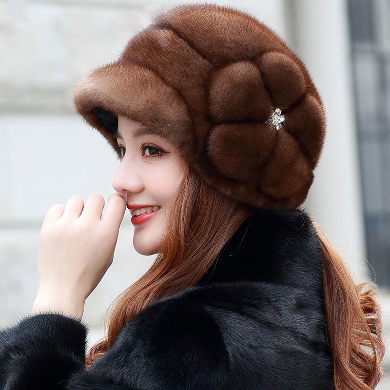 Winter New Arrival Large Floral Warm & Thickened Premium Hat