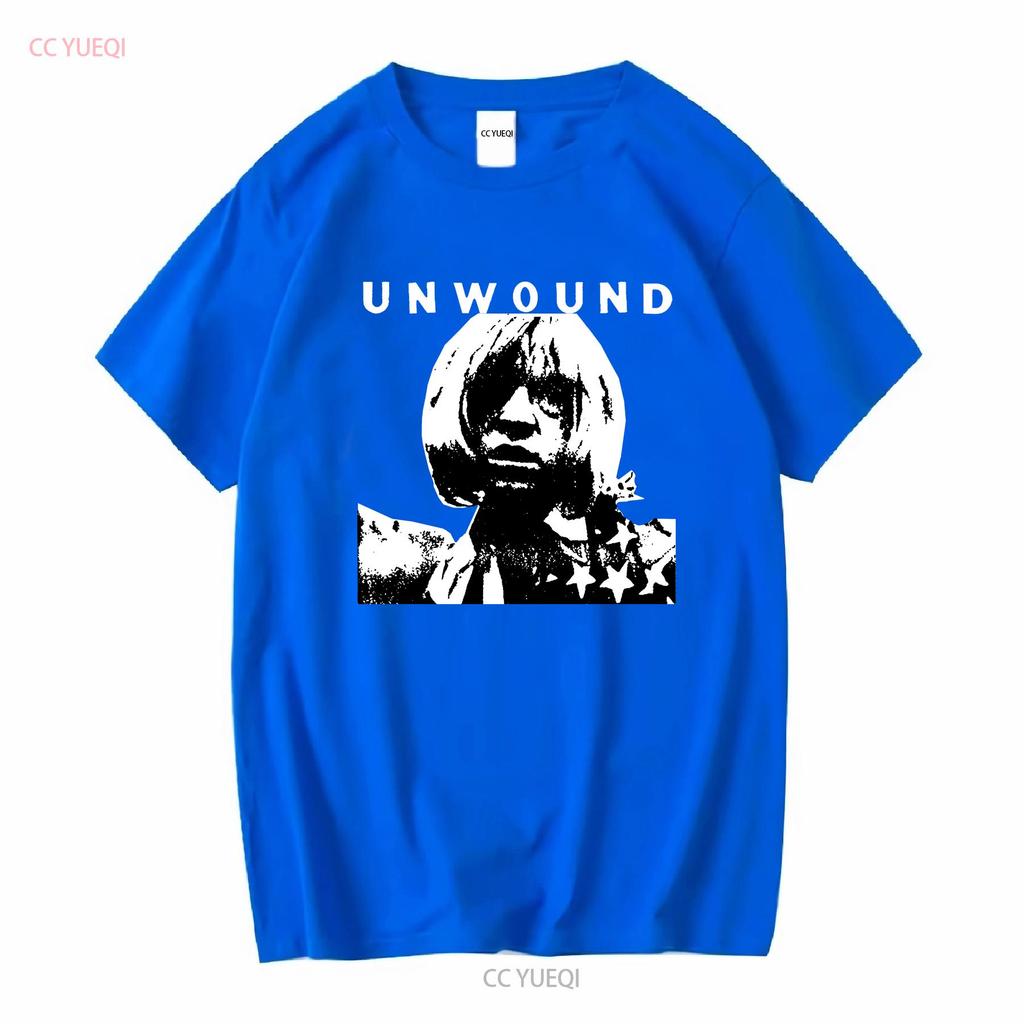 Unwound Band T Shirt Tour 2023 Concert Outfit Merch Sticker Setlist Reunion Jersey Long or Short Sleeves Vintage Washed Unisex