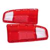 1 Pair Red Plastic Rear Tail Light Housing Shell (Left & Right) Suitable for 1