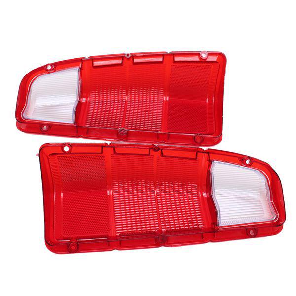 1 Pair Red Plastic Rear Tail Light Housing Shell (Left & Right) Suitable for 1