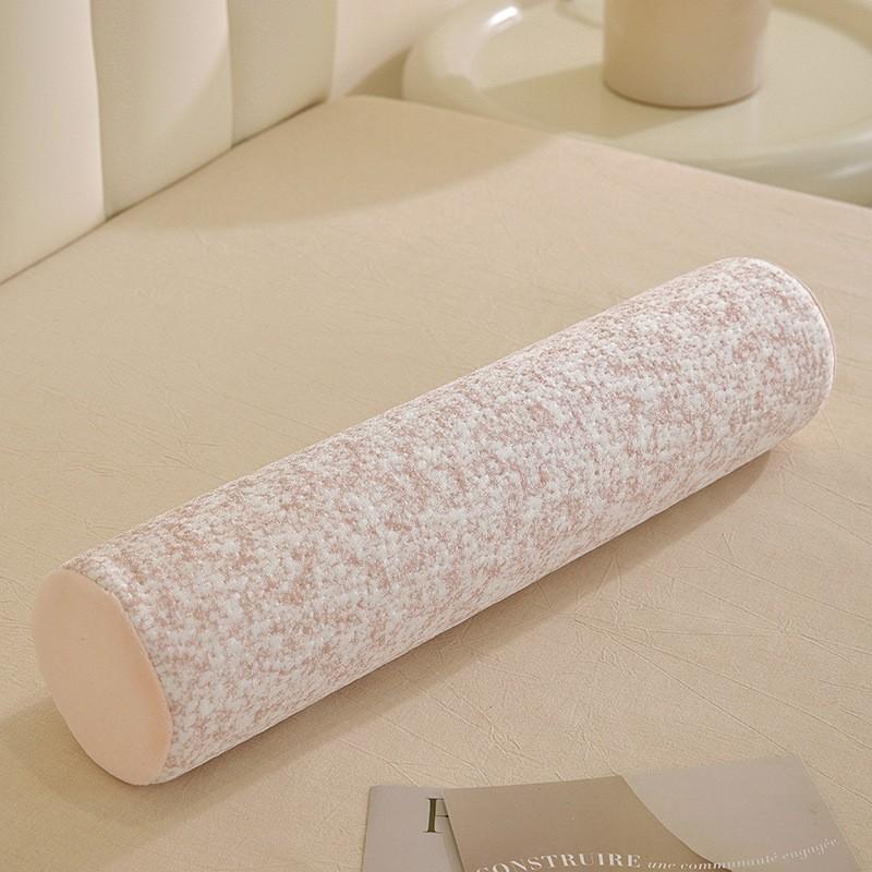 Cooling Memory Foam Cylindrical Pillow Neck Support Adult Single Use Bedding