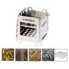 Portable Stainless Steel Lightweight Folding Wood Stove   Stove Outdoor Camping Cooking Picnic Backpacking Stove