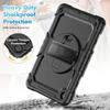 For Tab M11 M10 3rd TB328FU M10 Plus 3rd Gen 10.6 HD 2nd Gen TB-X306F 10.1 Kickstand Cover+Shoulder Strap Shockproof Case