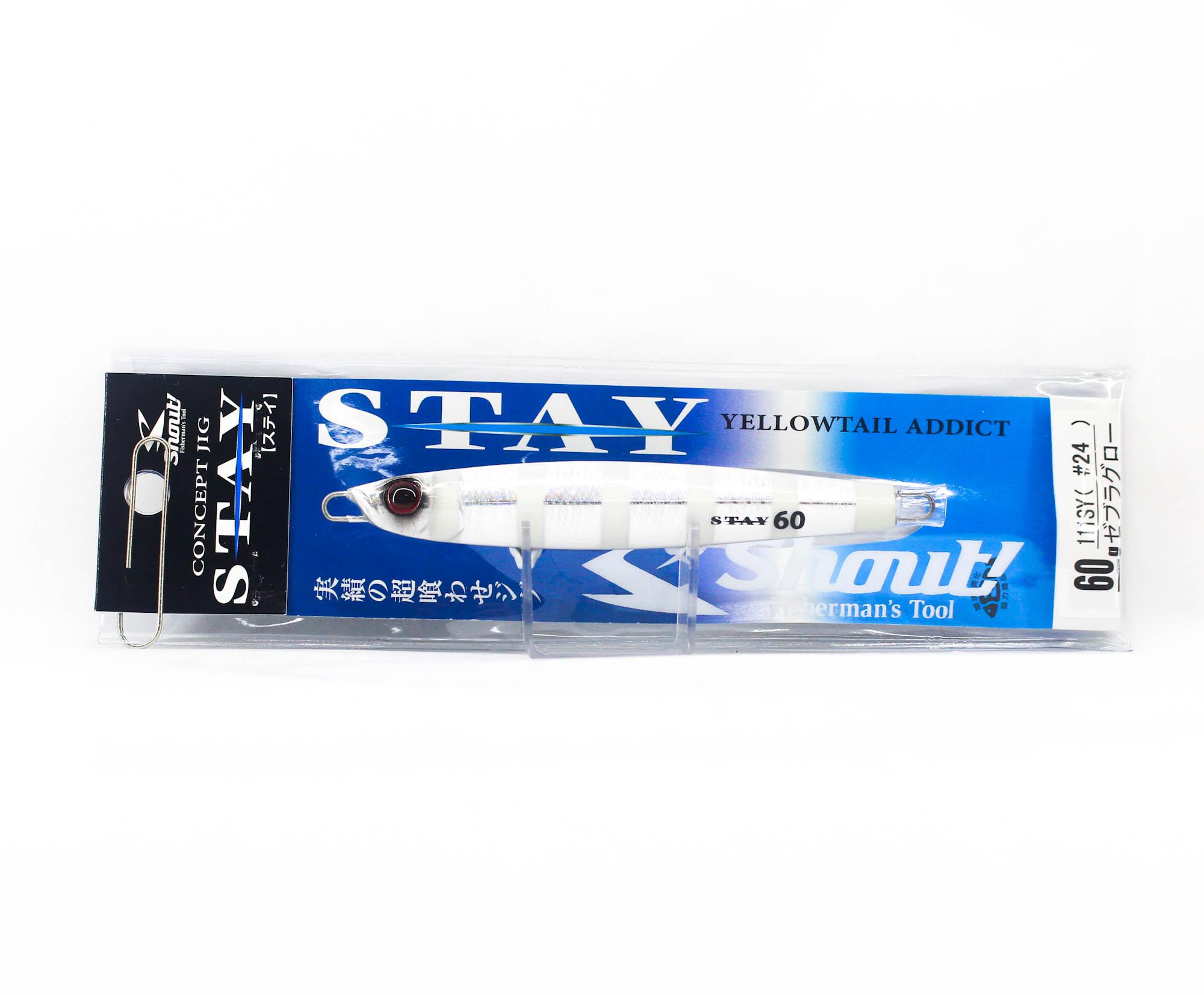 Shout 111-SY Metal Jig Stay 60 grams #24 (2557)