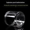 Transparent Sealed Plastic Bottles for Grains and Candy Storage - 5 Pack