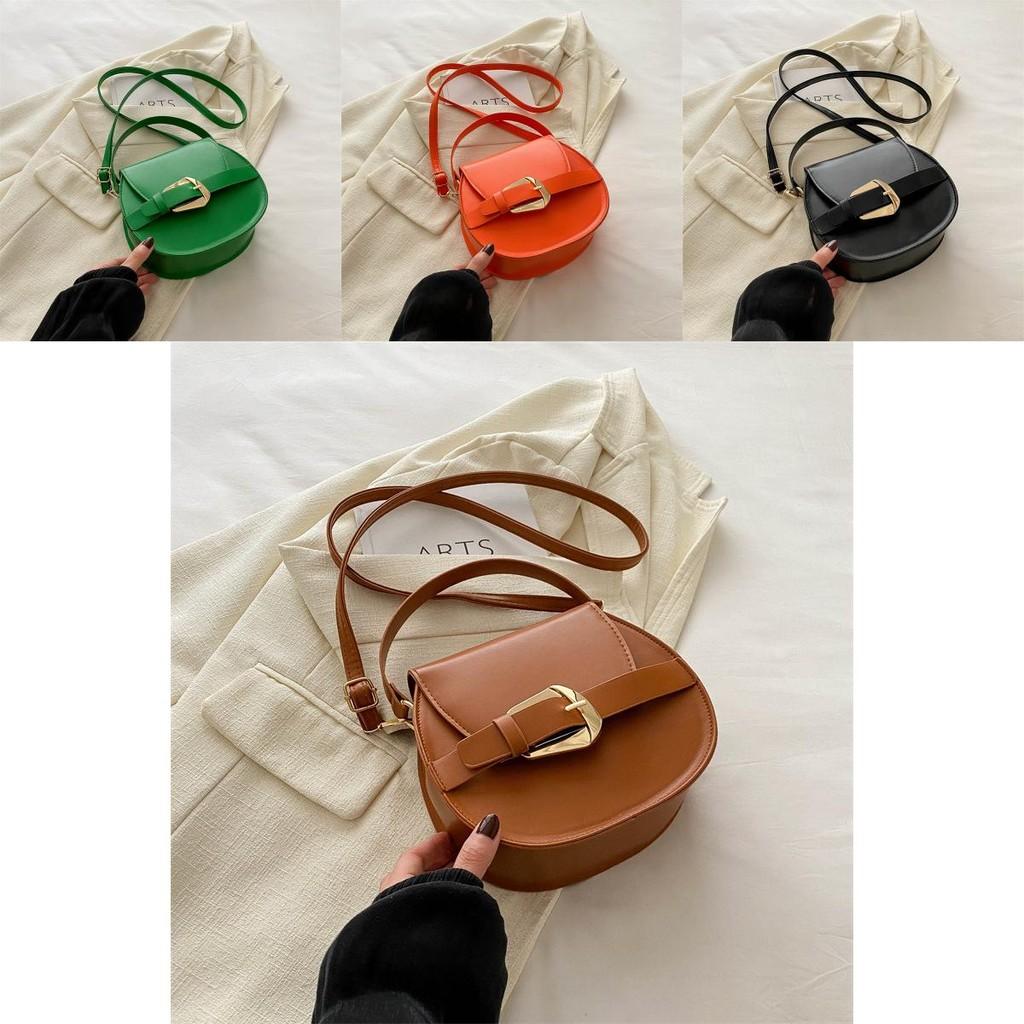 Trendy Large Capacity Fashionable Single Shoulder Crossbody Bag For Women In Black Green Orange Brown Red White And Blue